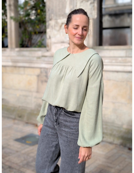 Manna blouse patroon - Anna Rose patronen
