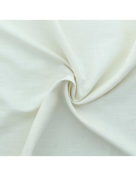 Linnen viscose stof - Ecru