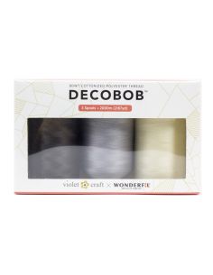 Set van 3 borduurgarens Decobob 2000 m