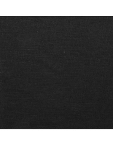 Viscose linnen stof - Zwart