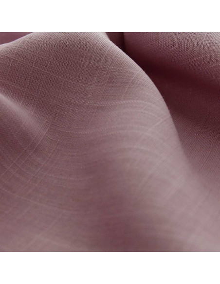 Linnen viscose stof - Roze