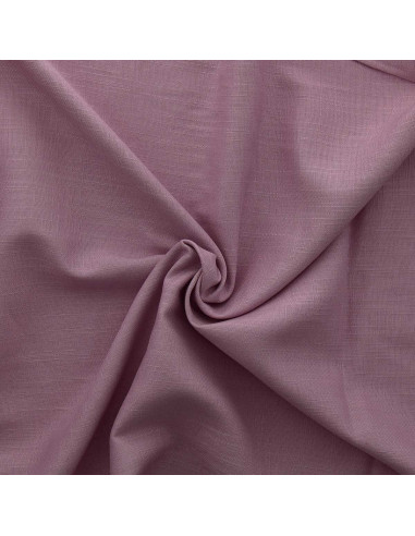 Linnen viscose stof - Roze