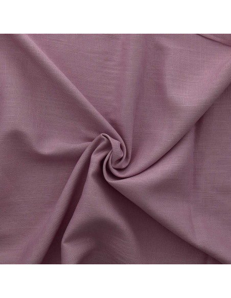 Linnen viscose stof - Roze
