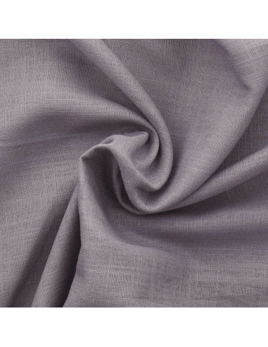 Linnen viscose stof - Grijs