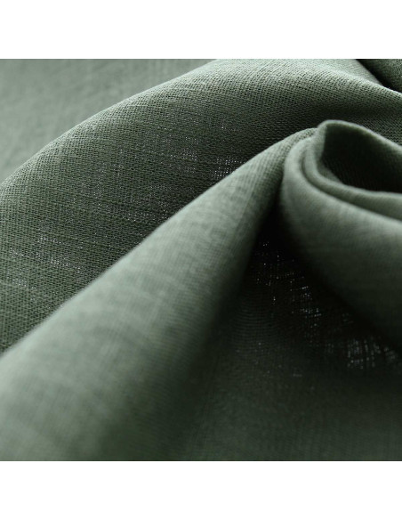 Linnen viscose stof - Groen