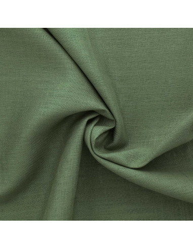 Linnen viscose stof - Groen