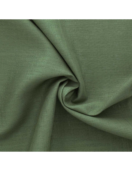 Linnen viscose stof - Groen