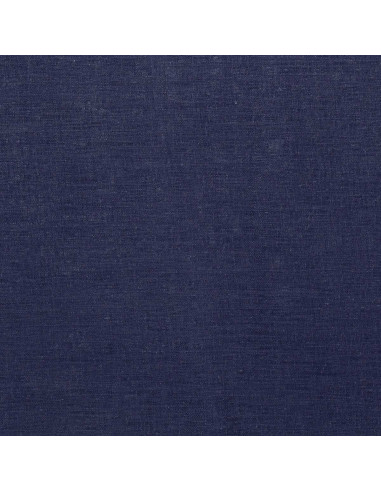 Viscose linnen stof - Marineblauw