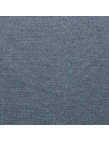 Linnen viscose stof - Donker vintage blauw