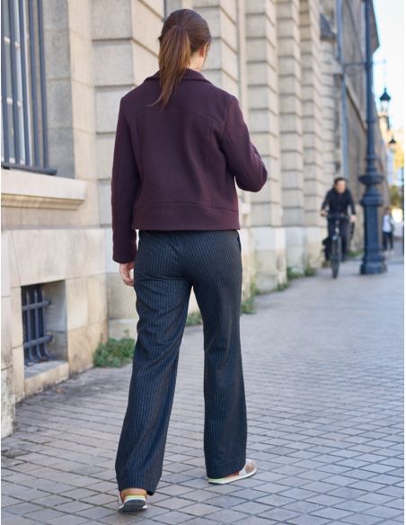 Perfecto-stijl jasje patroon Electra - Atelier Scämmit
