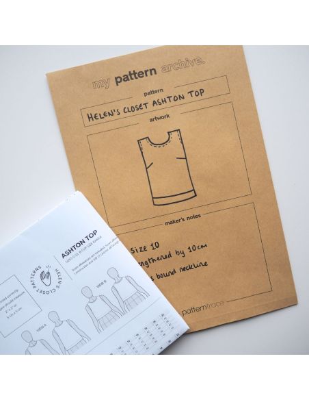 Opbergmappen voor naaipatronen – set van 10