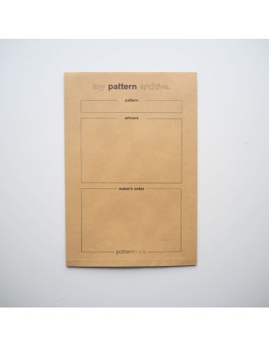 Opbergmappen voor naaipatronen – set van 10