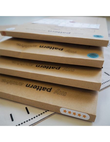 Organisatiestickers voor naaipatronen