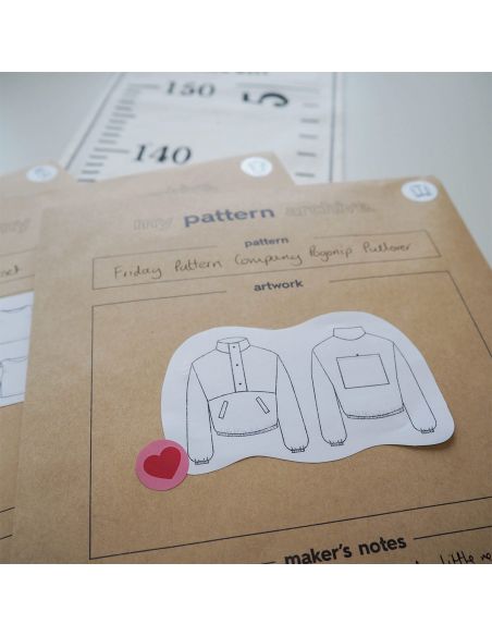 Organisatiestickers voor naaipatronen