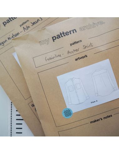 Organisatiestickers voor naaipatronen
