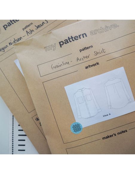 Organisatiestickers voor naaipatronen