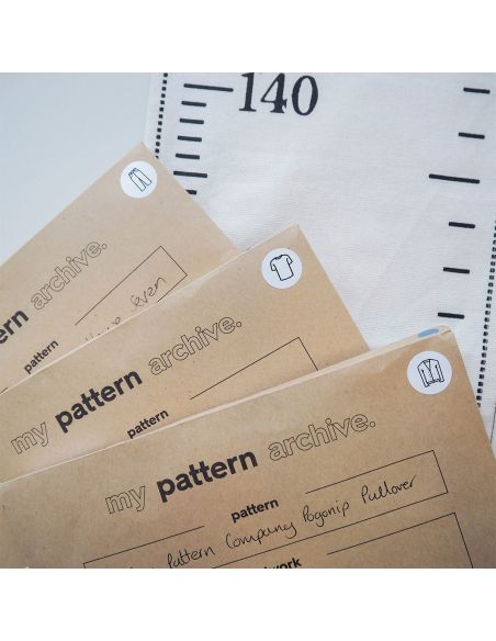 Organisatiestickers voor naaipatronen