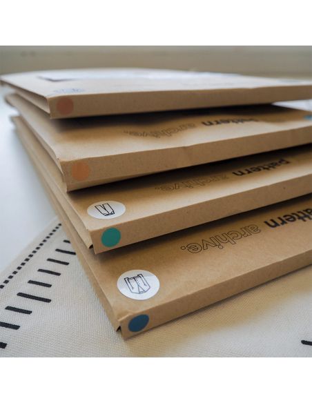 Organisatiestickers voor naaipatronen