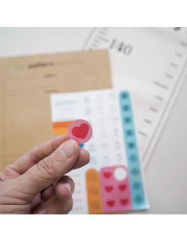 Organisatiestickers voor naaipatronen