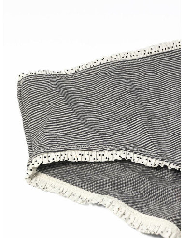 Tanktop, slip of shorty patroon Belle - Ikatee