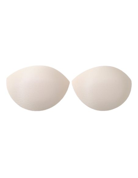 Beige halve maan push-up bh cups