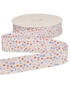 Schelpjes biais - Koningsblauw