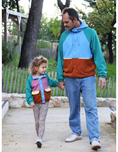 Sweater- en outdoorjackpatroon voor kinderen en volwassenen - Marmaï Patterns
