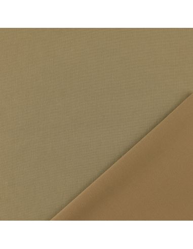 Scuba-stof met perzikhuid-effect - Beige