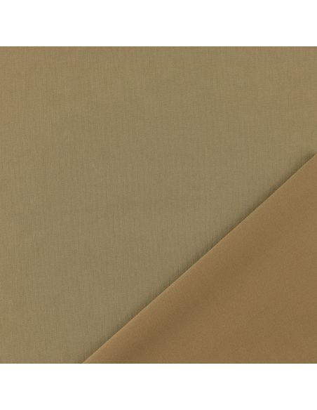 Scuba-stof met perzikhuid-effect - Beige