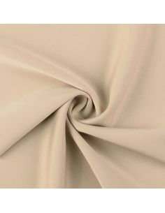 Scuba-stof met perzikhuid-effect - Beige