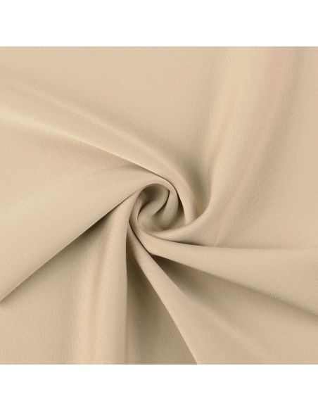 Scuba-stof met perzikhuid-effect - Beige