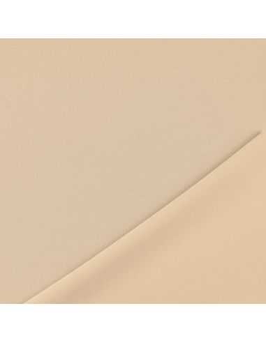 Scuba-stof met perzikhuid-effect - Beige