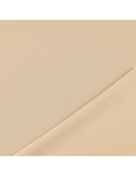 Scuba-stof met perzikhuid-effect - Beige