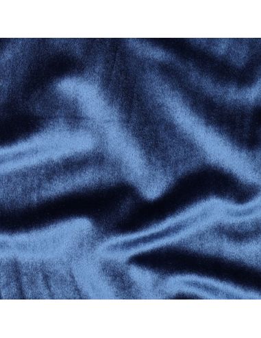 Luxe fluwelen meubelstof - Marineblauw
