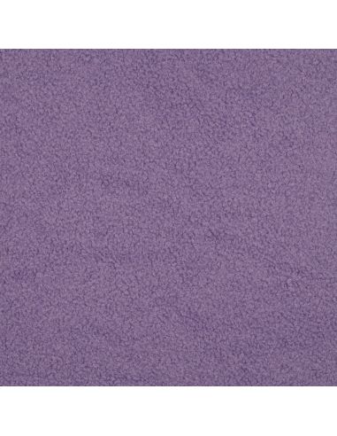 Dubbelzijdige Teddy-fleece stof - Lila