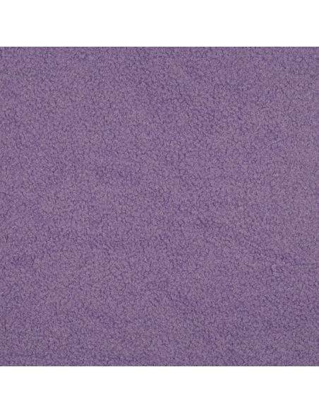 Dubbelzijdige Teddy-fleece stof - Lila