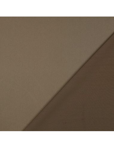 Micro satijn stof met zijdezachte aanraking - Taupe