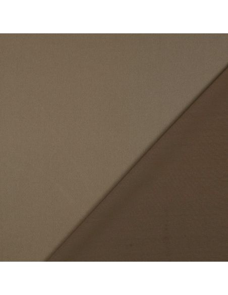 Micro satijn stof met zijdezachte aanraking - Taupe