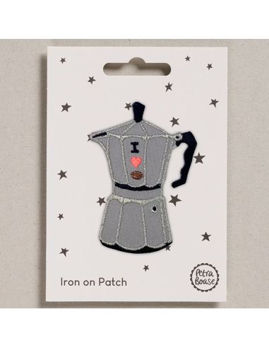 Strijkpatch - Italiaanse koffiezetapparaat