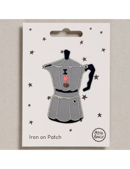 Strijkpatch - Italiaanse koffiezetapparaat