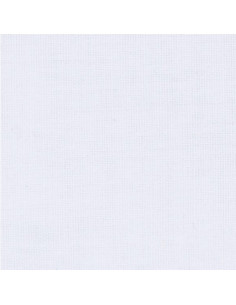 Witte katoenen batistestof