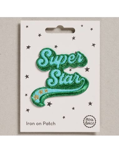 Strijkpatch - Superster