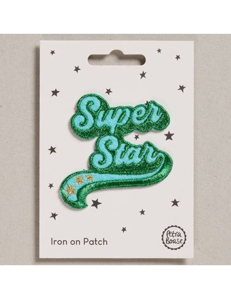 Strijkpatch - Superster