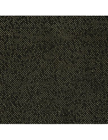 Jute lurex stof - Zwart