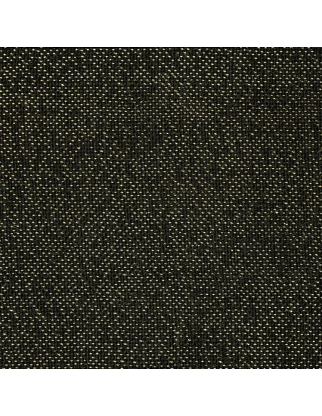 Jute lurex stof - Zwart