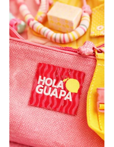 Set van 4 labels om op te naaien - Hola guapa